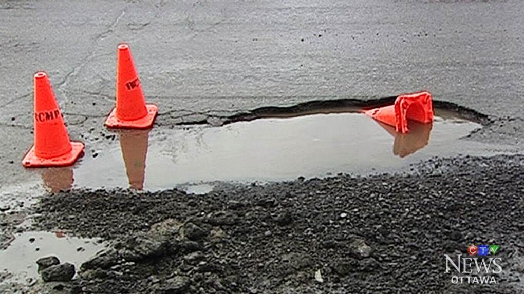 CTV Ottawa: Potholes 'like an obstacle course'