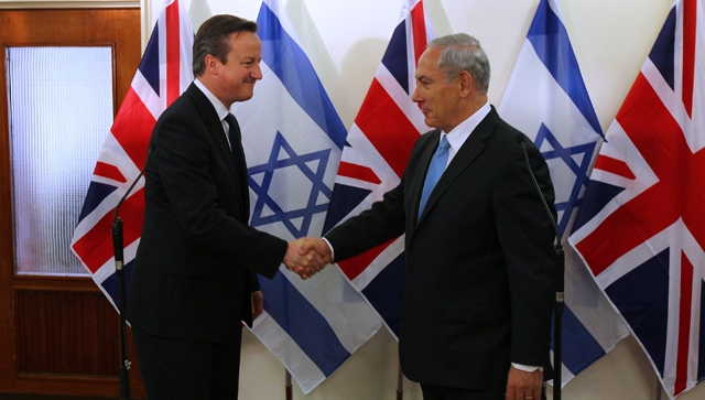 David Cameron, Benjamin Netanyahu