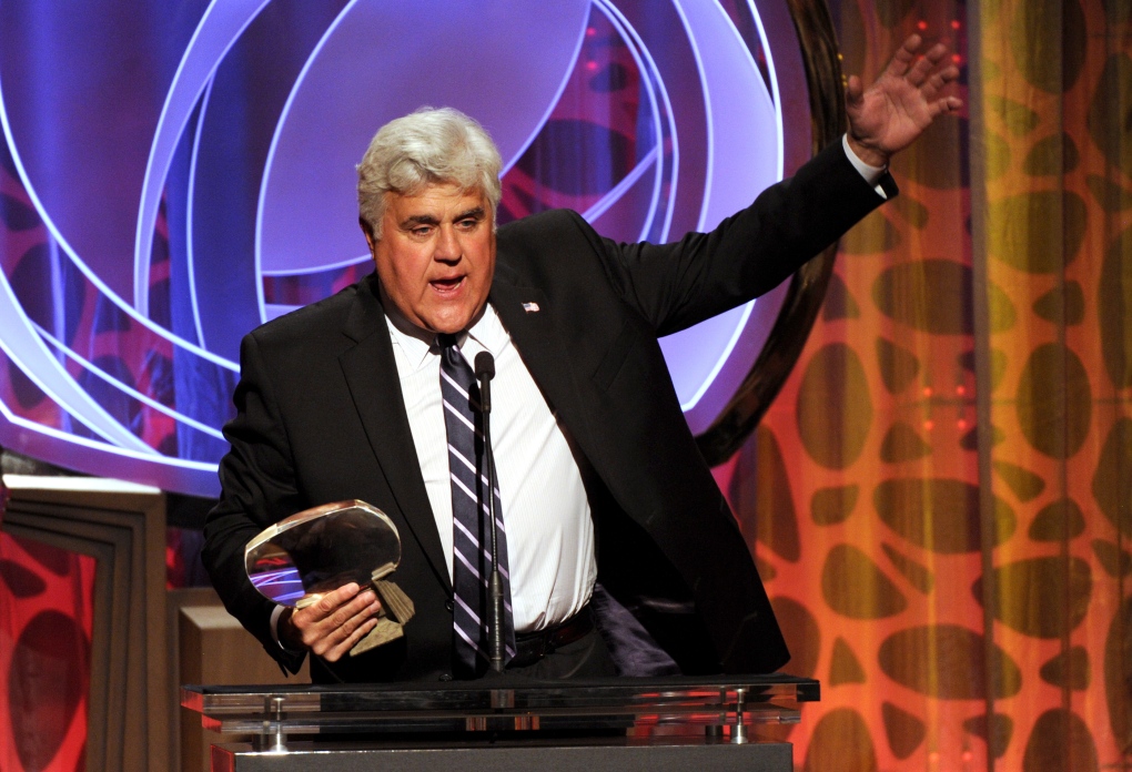 TV Hall of Fame inductee Jay Leno