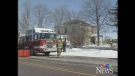 Firefighters respond to a kitchen fire at a home at 3004 Westchester Bourne in London on Thursday, March 13, 2014.
(Colleen MacDonald/CTV London)