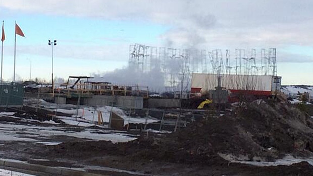 Edmonton condo fire, March 15 2014