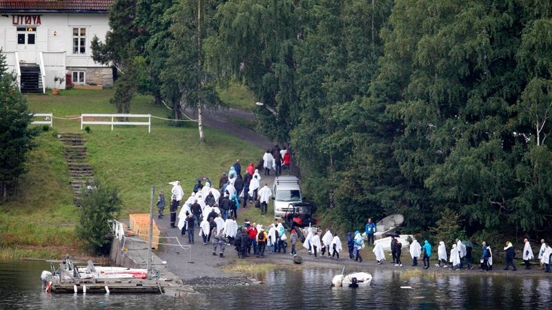 Norway opens massacre island to media