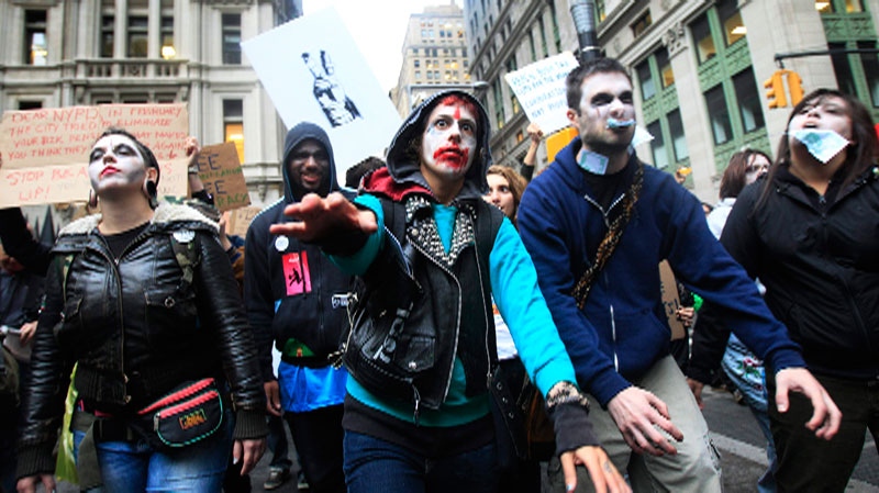 Occupy Wall Street, protest, organized