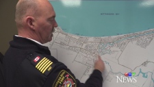 wasaga beach potential flood firefighters spread message chief fire