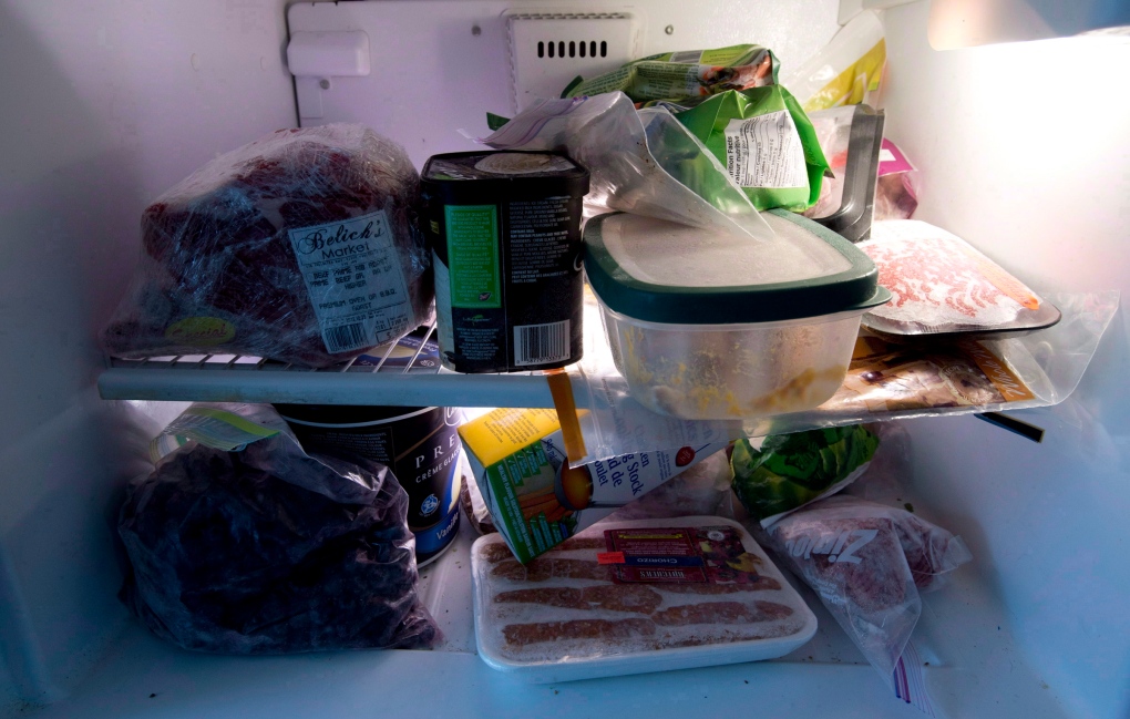 Food in fridge