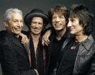 This 2005 file photo, originally supplied by the Rolling Stones, shows members of the group, from left, Charlie Watts, Keith Richards, Mick Jagger, and Ron Wood posing during a photo shoot.  (AP Photo/The Rolling Stones, Mark Seliger-File)