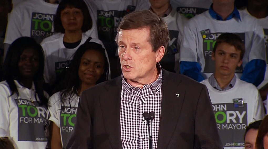 John Tory officially kicks off his campaign for ma