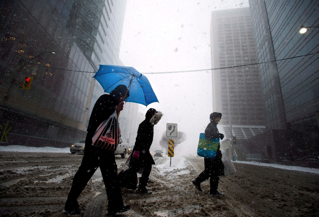 Snow, freezing rain predicted for the GTA Friday