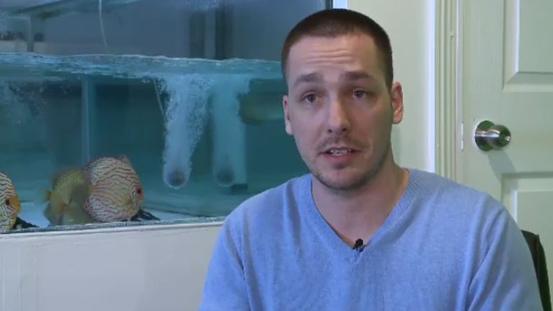 Joey Mullen has his own YouTube channel which shows people around the world how to make their own aquariums. (CTV Atlantic)