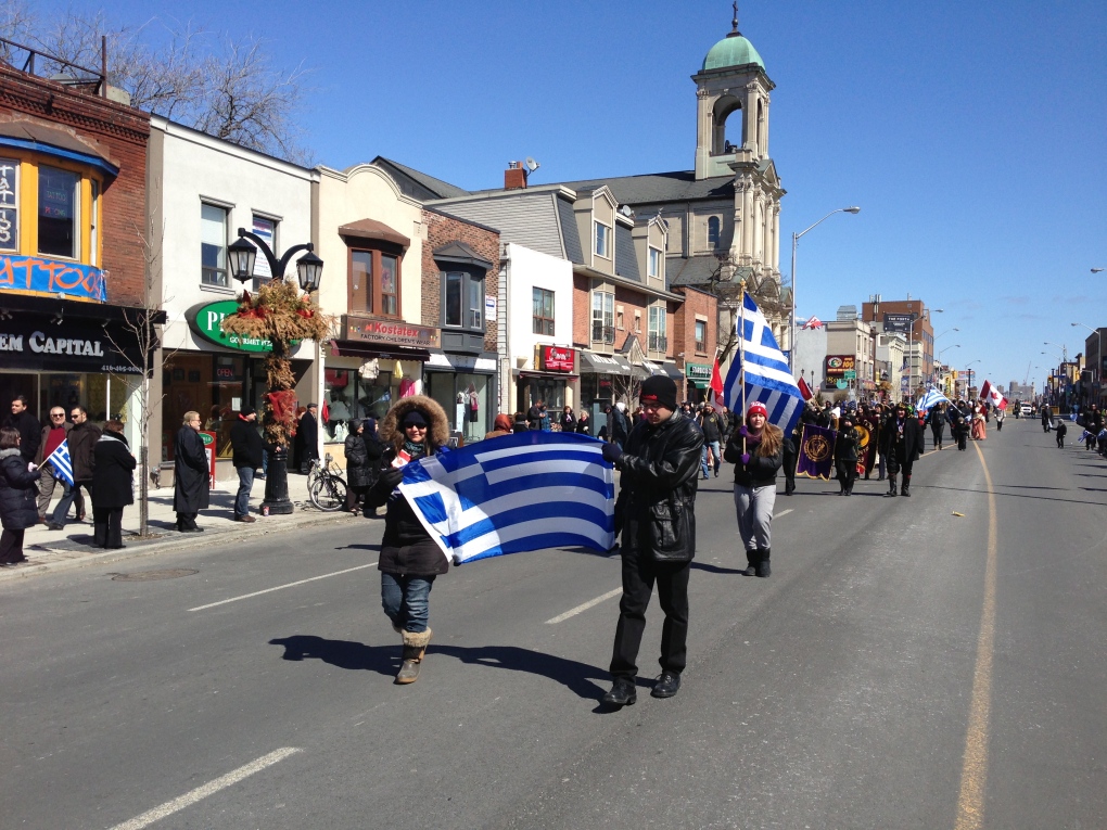 Toronto Greek Independence Day parade