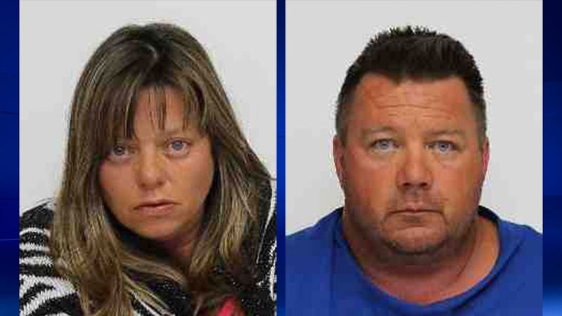 Donald Earl Hare, 44, and his wife Amanda Brent, 43, are shown in this composite image.  (Toronto Police Service)