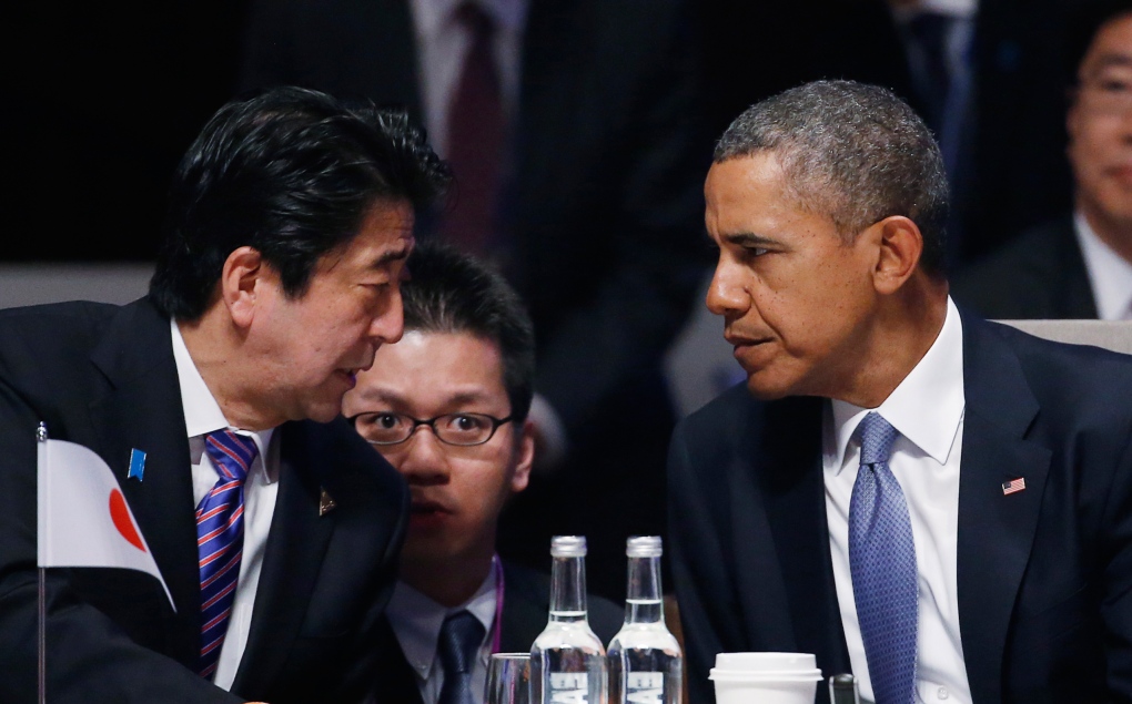 U.S. and Japanese leaders speak at nuclear summit
