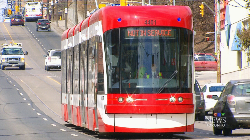 CTV Toronto: New streetcars on TTC routes 
