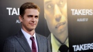 Hayden Christensen, a cast member in "Takers," arrives at the premiere of the film in Los Angeles Wednesday, Aug. 4, 2010. (AP Photo/Chris Pizzello)