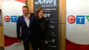 Johnny Reid & Serena Ryder set to host Junos.