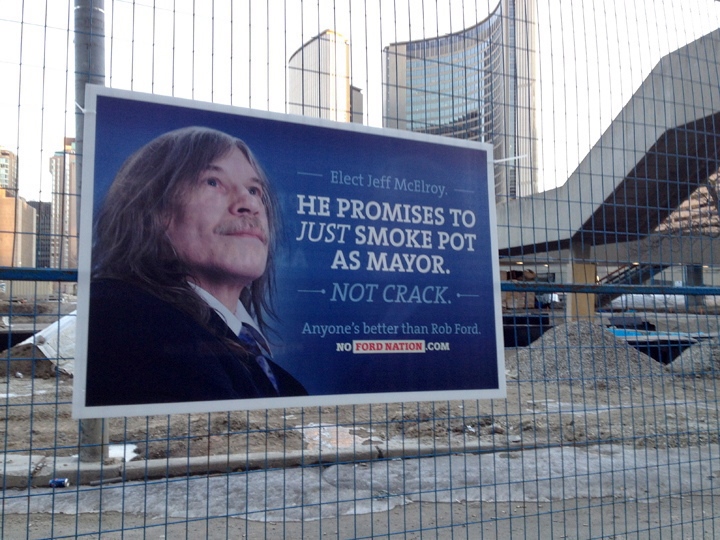 Rob Ford election signs
