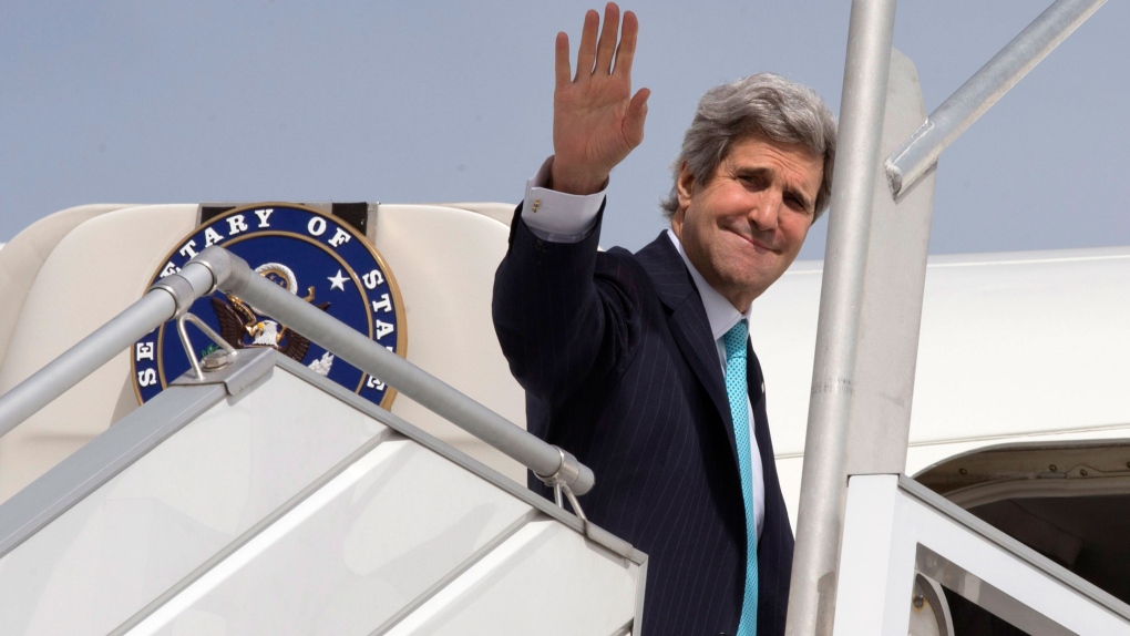 U.S. Secretary of State John Kerry in Middle East