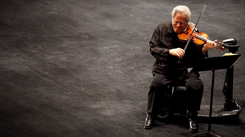 Itzhak Perlman plays a sonata in Texas