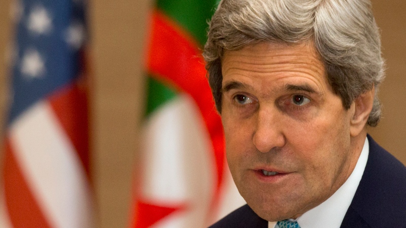 U.S. Secretary of State John Kerry in Algiers