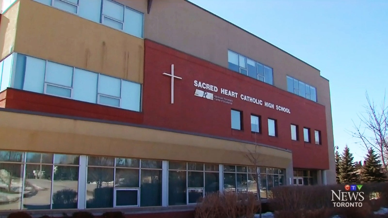 Female students at Sacred Heart Catholic High School have been the target of a website asking users to rate their physical appearance. 