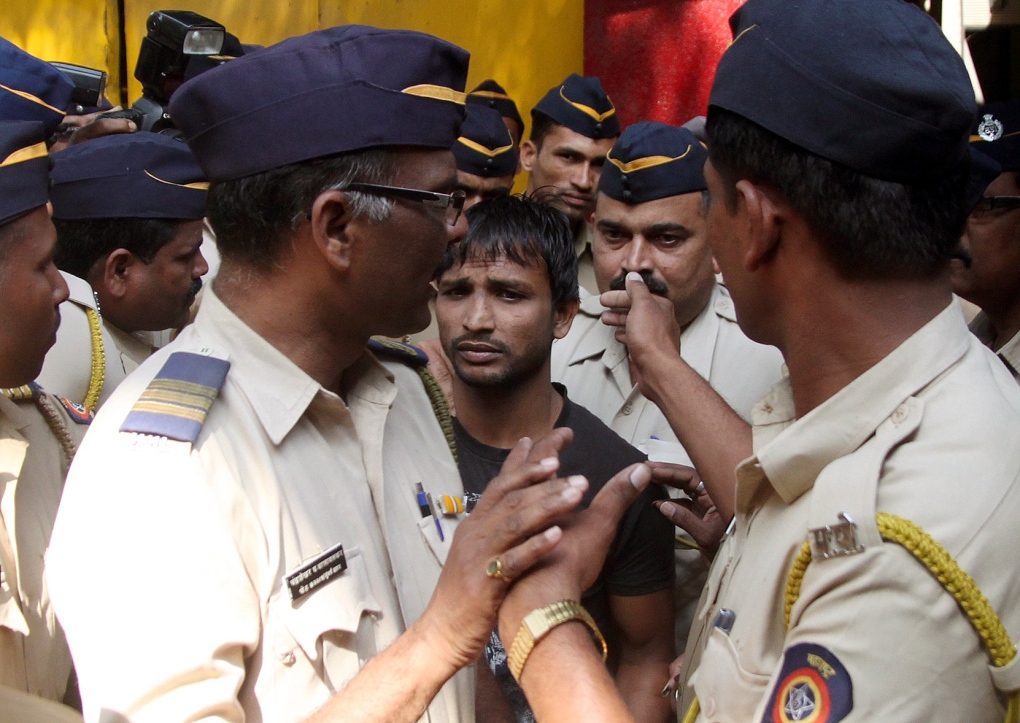 Gang rape convict escorted to court in Mumbai