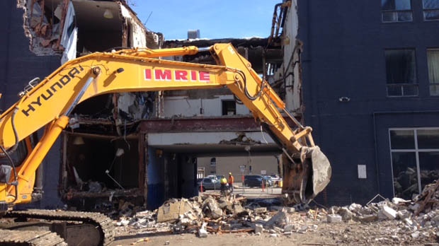 Carlton Inn demolition