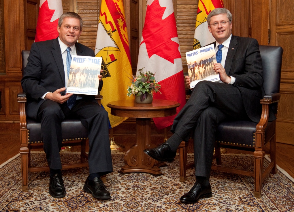 Minister meet in Ottawa in Tuesday.  Alward has enlisted the PM to encourage more Canadians to vote for the Bay of Fundy in the New Seven Wonders of Nature Competition.