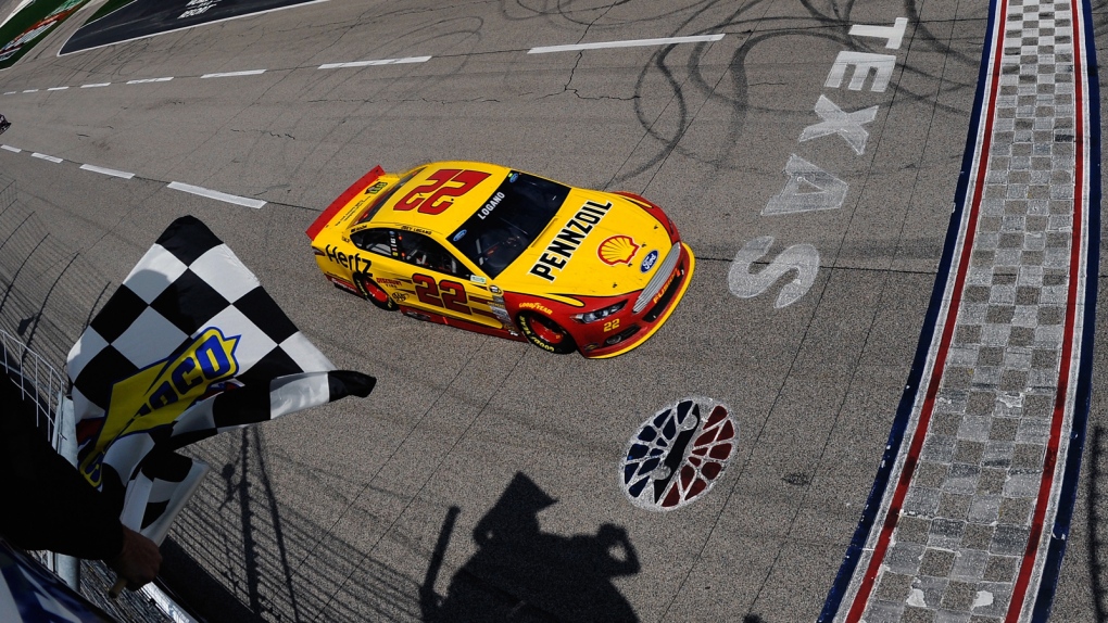 Logano wins in NASCAR Sprint Cup