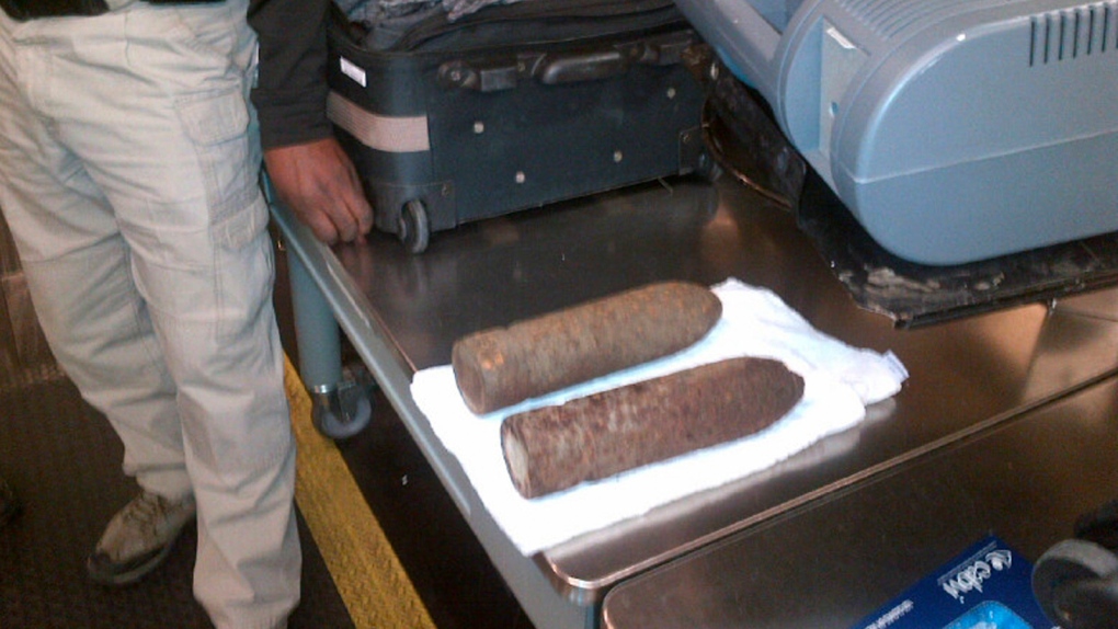 WWI artillery shells found at O'Hare airport