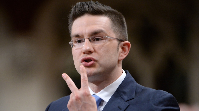 Pierre Poilievre in the House of Commons