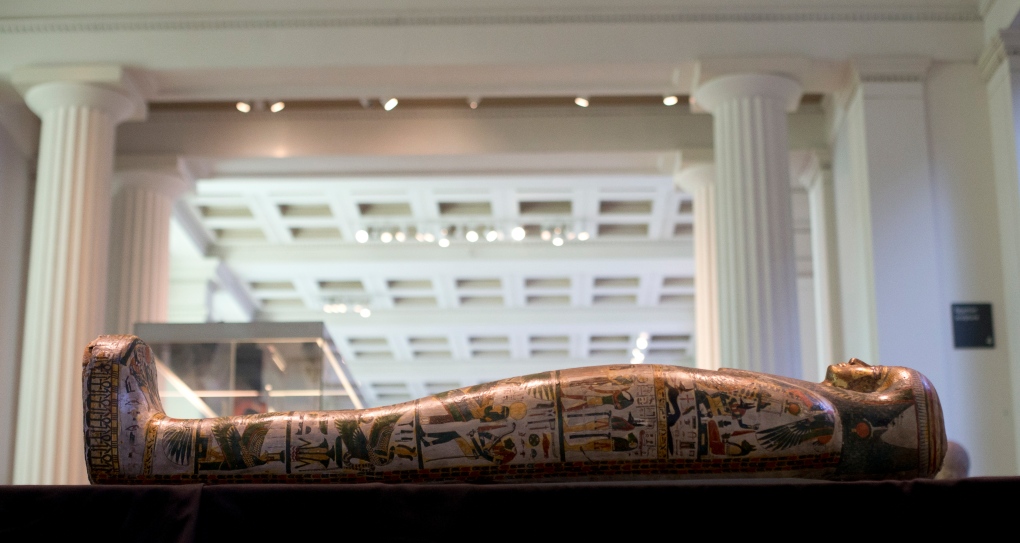 The Mummy of Tamut at the British Museum