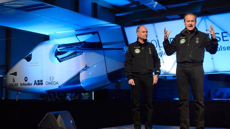 Unveiling 'Solar Impulse 2' in Switzerland