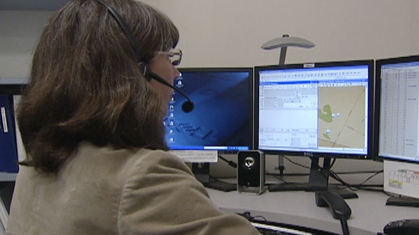 Waterloo Regional Police's Communications Centre deals with dozens of pocket 911 calls every day. October 19, 2011.