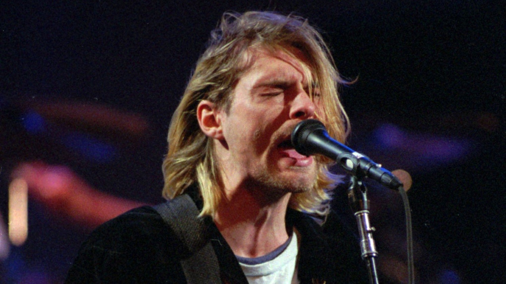 Kurt Cobain of the band Nirvana