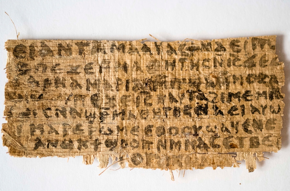 Papyrus text indicates Jesus had a wife