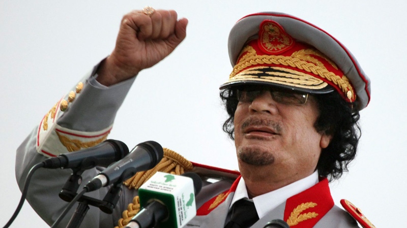 gadhafi captured and wounded in libya