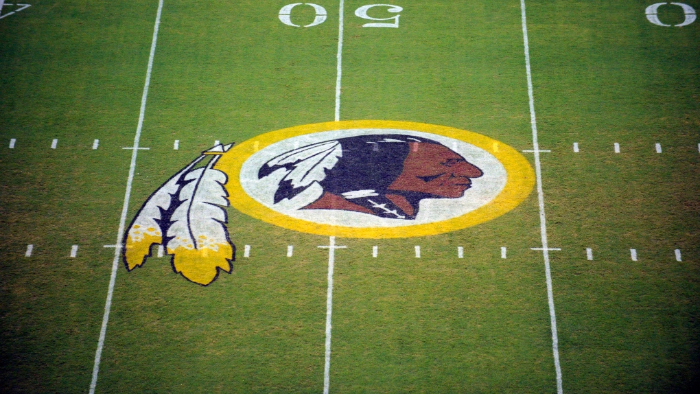 The Washington Redskins logo