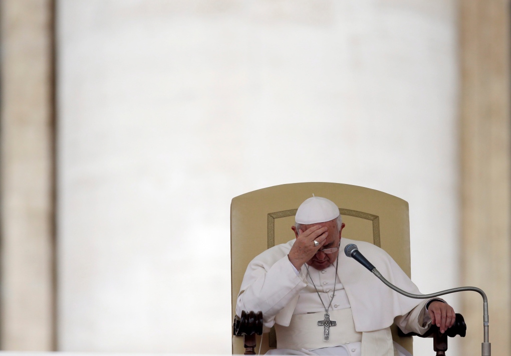 Pope Francis in St. Peter's Square, Vatican City