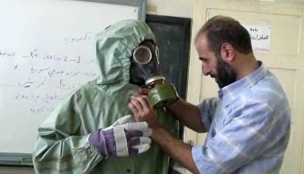 Syria chemical gas attack
