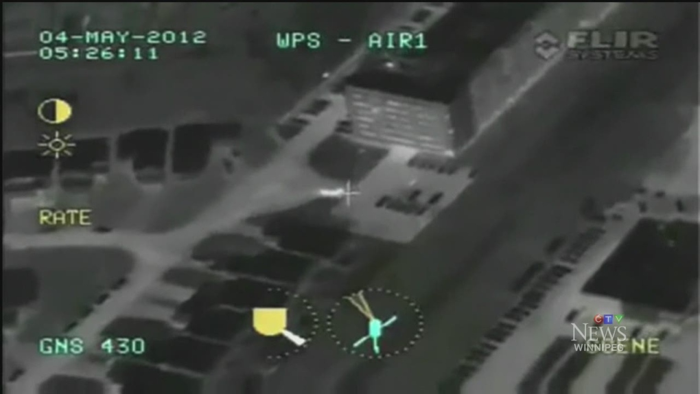 CTV Winnipeg: Air1 officers land chopper to make 