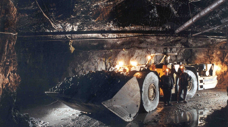 Inco's Birchtree Mine in Thompson, Manitoba