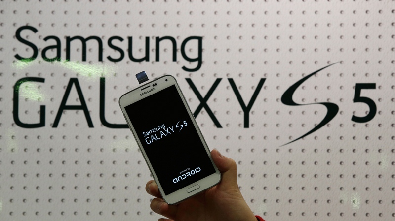 Samsung's Galaxy S5 smartphone