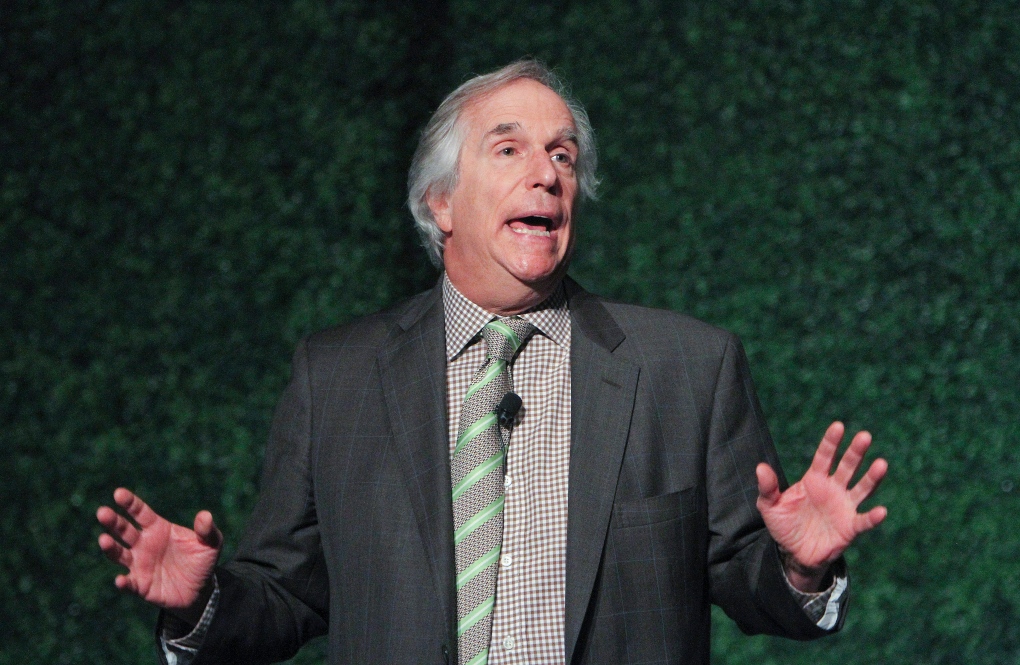 Henry Winkler is seen at a lunch in Texas