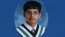 Stephen Solis-Reyes is seen in this photo from the 2011/2012 Mother Teresa Catholic Secondary School yearbook.