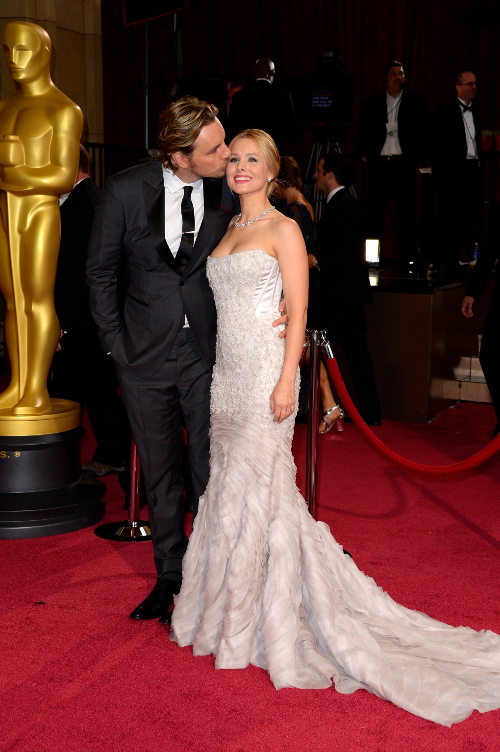 Dax Shepard and Kristen Bell at Oscars