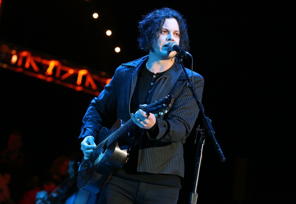 Jack White performs on Record Store Day