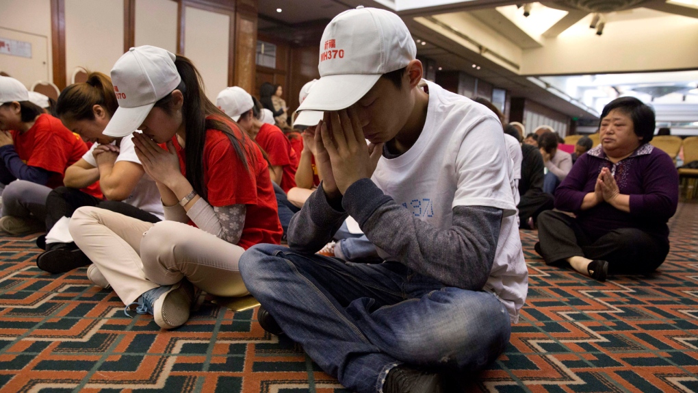 Relatives of missing MH370 passengers