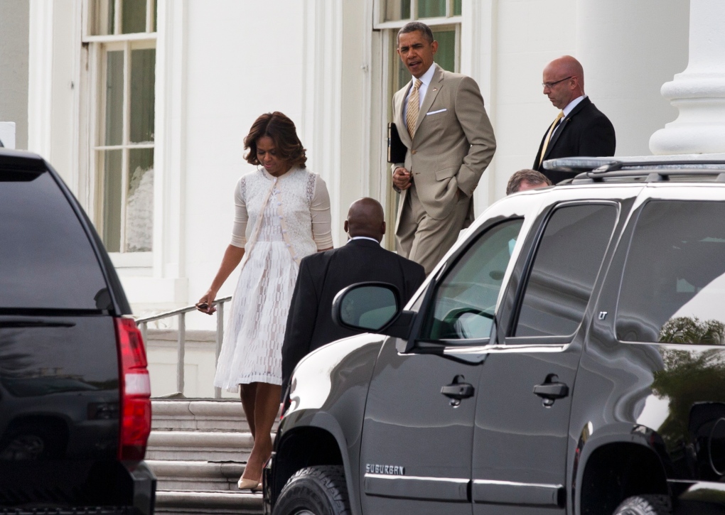Barack Obama at White House 