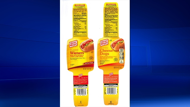 Kraft recalls Oscar Mayer wieners