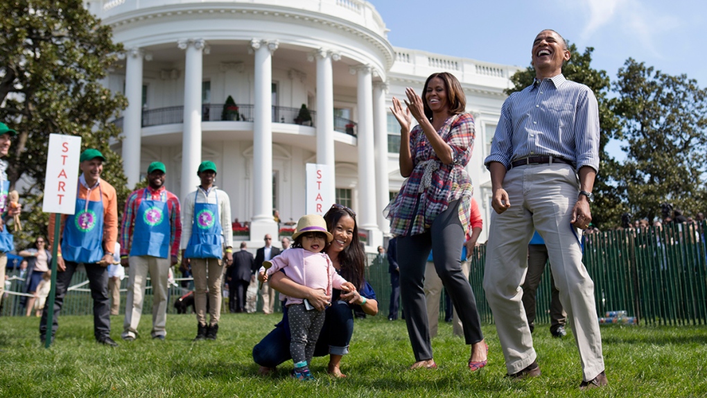 Obama hosts Easter Egg Roll at the White House